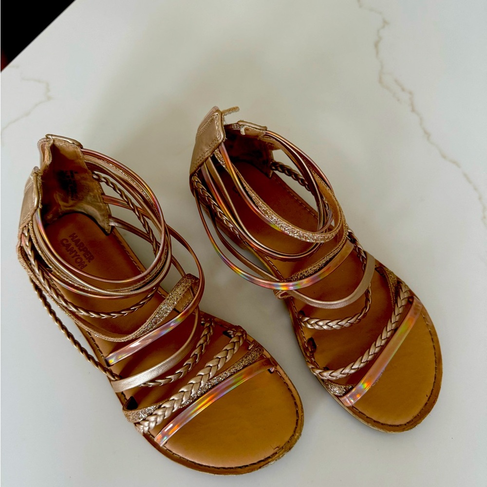 Size 3 girl summer sandals